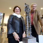 Angelika Bunke und Thomas Lünser bei der Vernissage © Gerd Markert (MOZ)