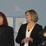 Vernissage mit Kuratorin Dr. Gabriele Stolze, Laudatorin Tatjana Jury und Kurator Raymund Stolze