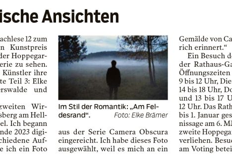 Nachlese Teil 3 Elke Brämer