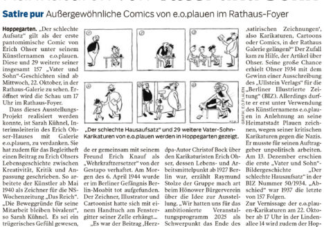 Märkischer Sonntag 18.10.2025